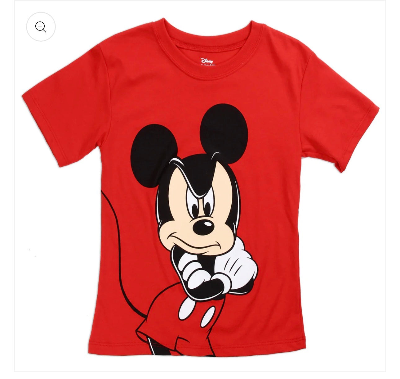 Mickey Mouse Classic Red T-Shirt for Boys