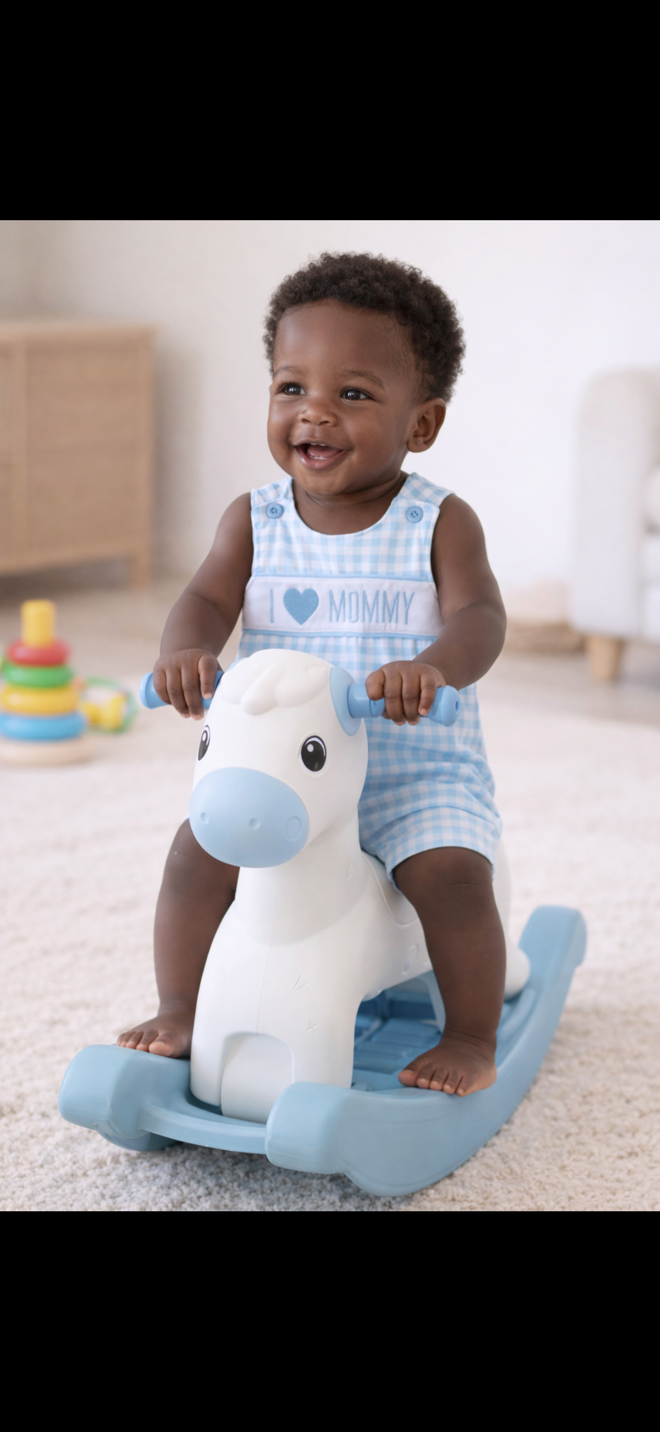 Baby Boys “I Love Mommy” Romper | MBS Kids USA