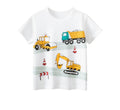 Kids Construction Trucks T-Shirt
