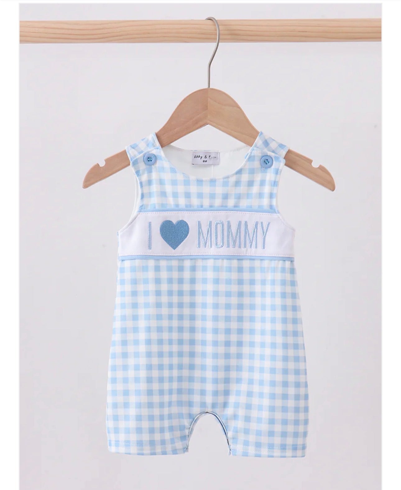 Baby Boys “I Love Mommy” Romper | MBS Kids USA
