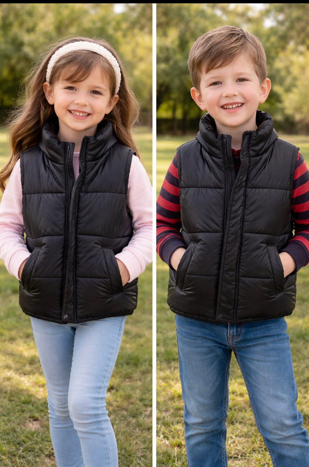 Kids’ Unisex Puffer Vest | MBS Kids USA