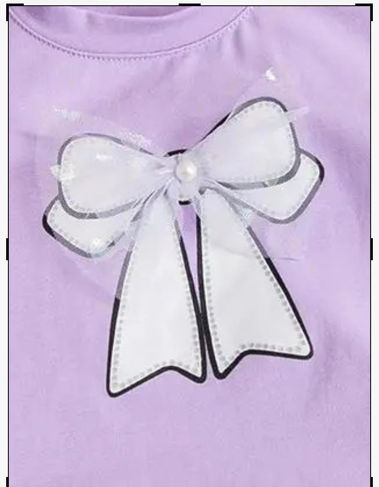 Kids’ Bow T-Shirt & Elastic Waist Leggings Set (No Zipper) | MBS Kids USA