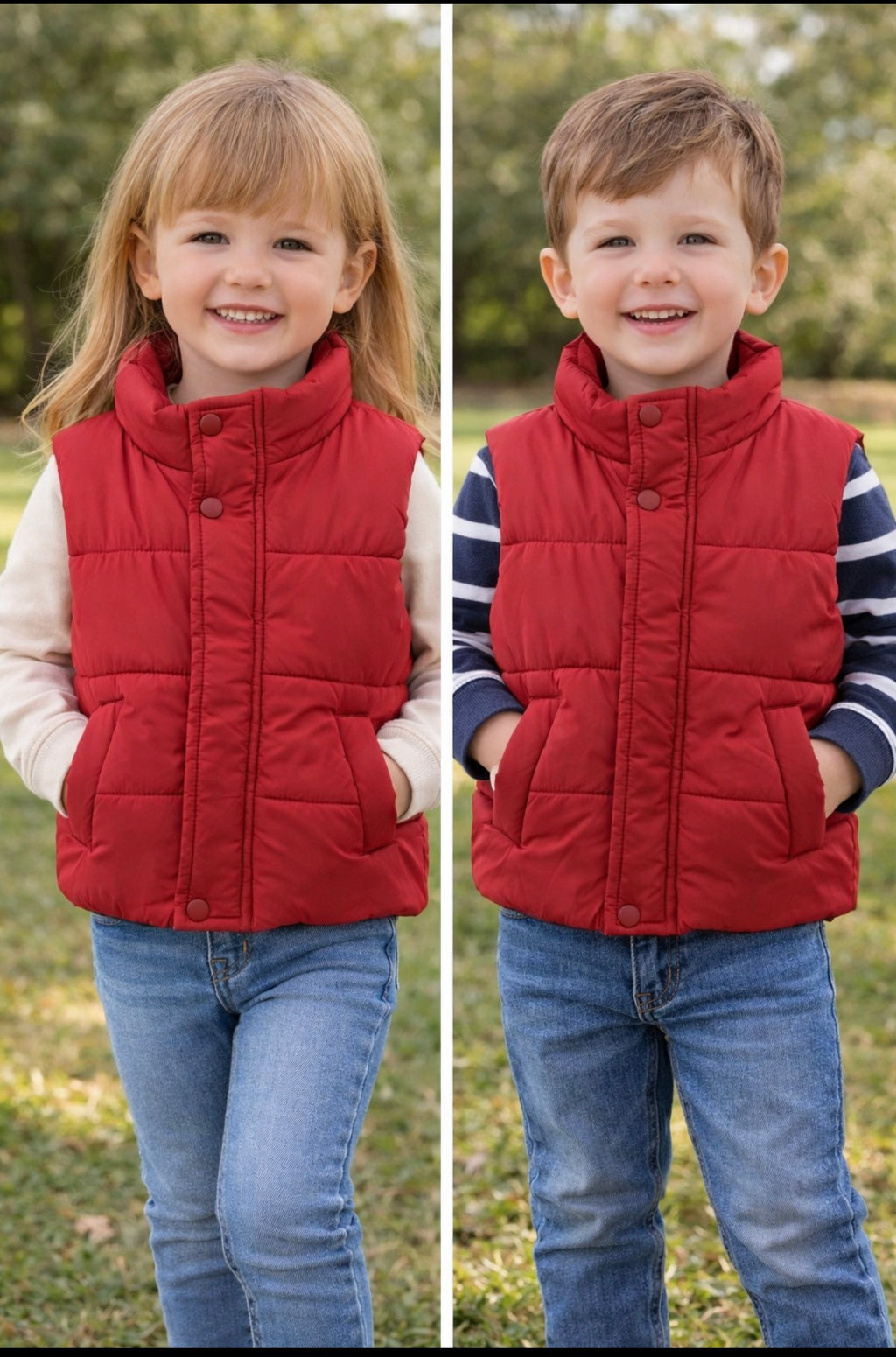 Kids’ Unisex Puffer Vest | MBS Kids USA