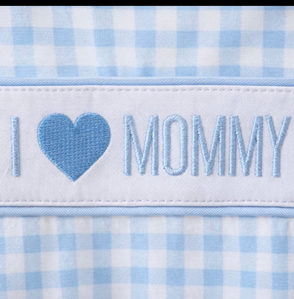 Baby Boys “I Love Mommy” Romper | MBS Kids USA