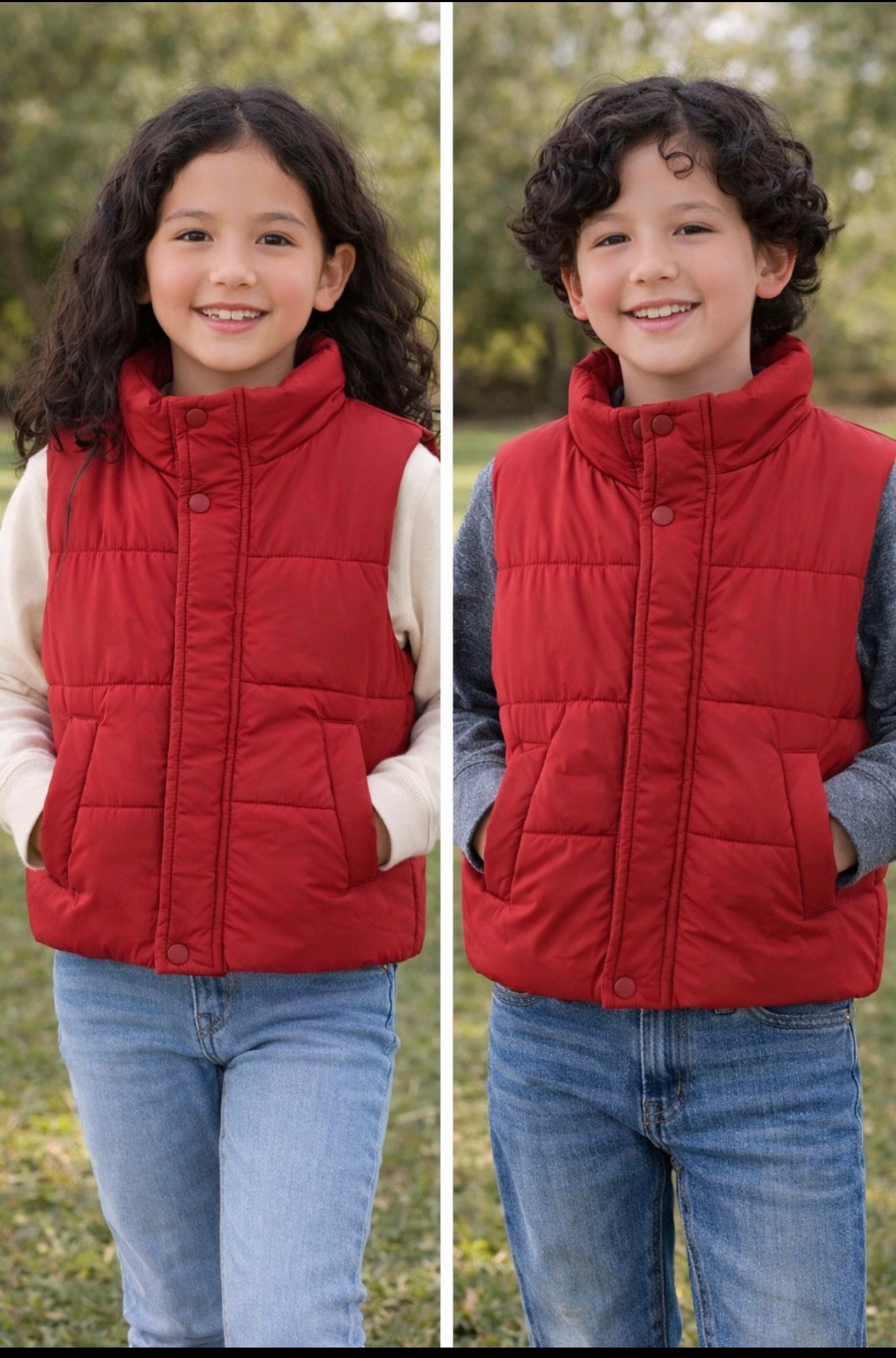 Kids’ Unisex Puffer Vest | MBS Kids USA