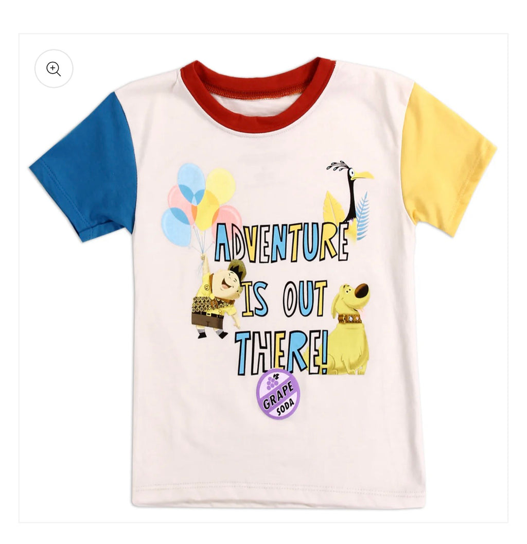 Kids “Adventure Is Out There” T-Shirt – Disney Up