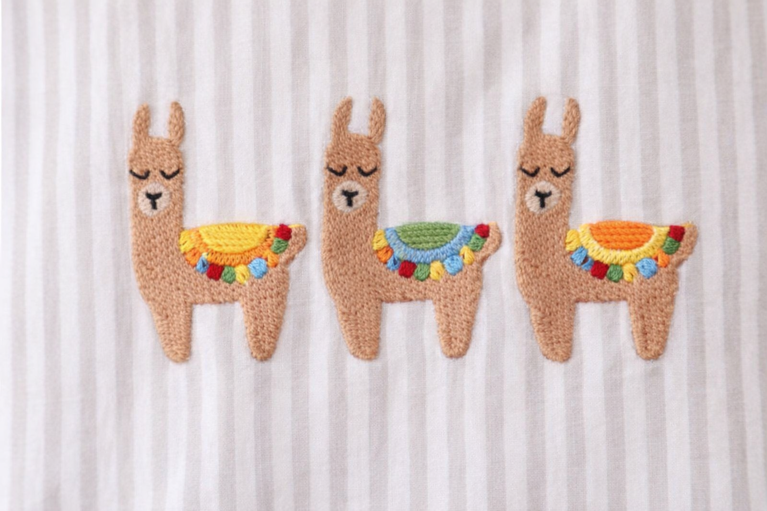 Boys Brown Alpaca Embroidery Jonjon Romper | MBS Kids USA