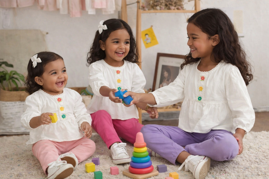 Girls Button Top & Legging Set | MBS Kids USA